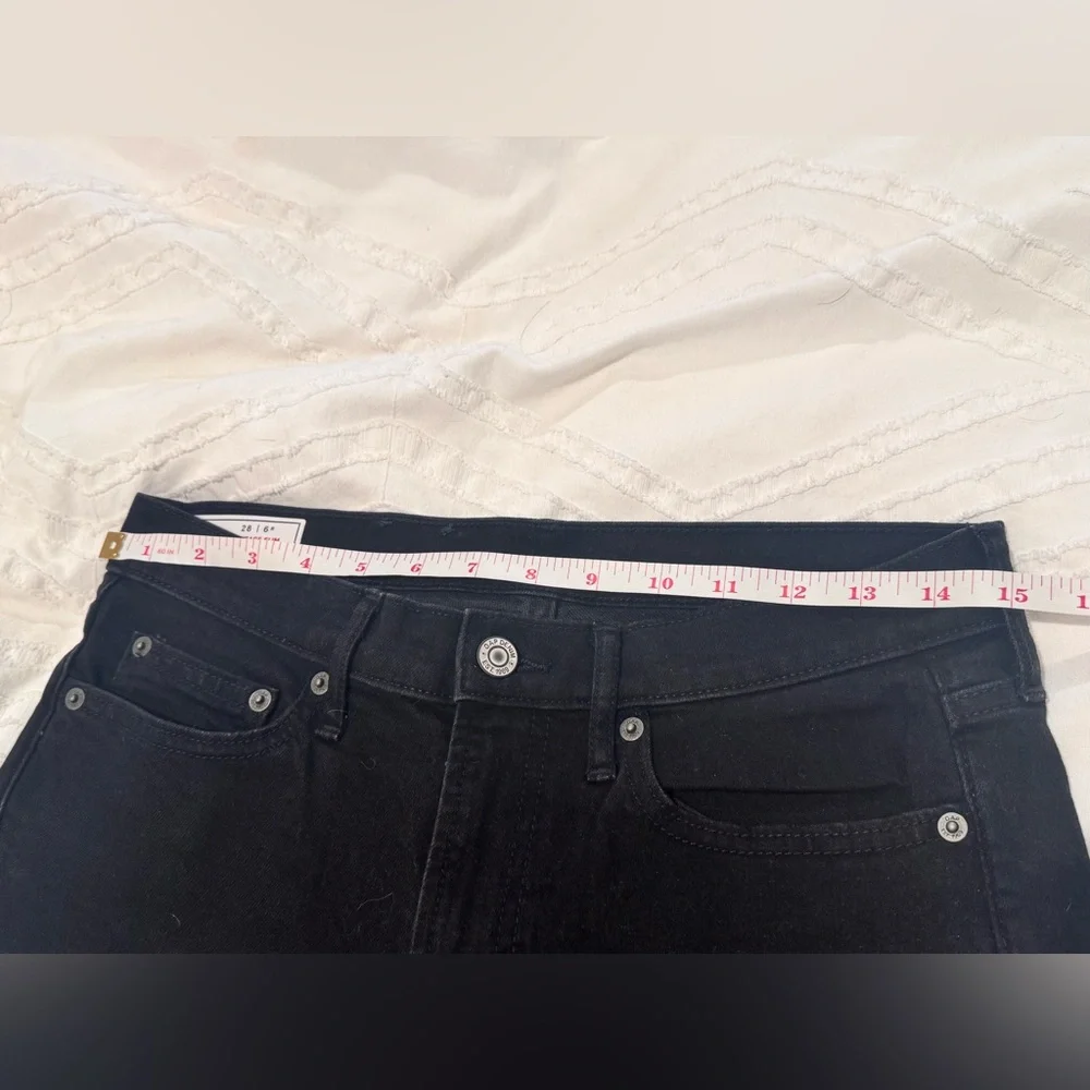 GAP High Rise Vintage Slim Jeans - Black - 28 (6) - Picture 9 of 13